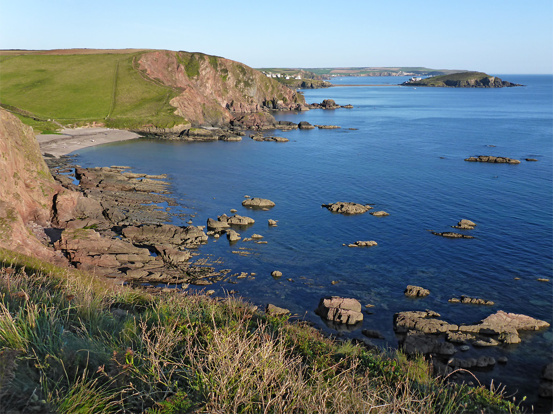 Ayrmer Cove and Burgh Island