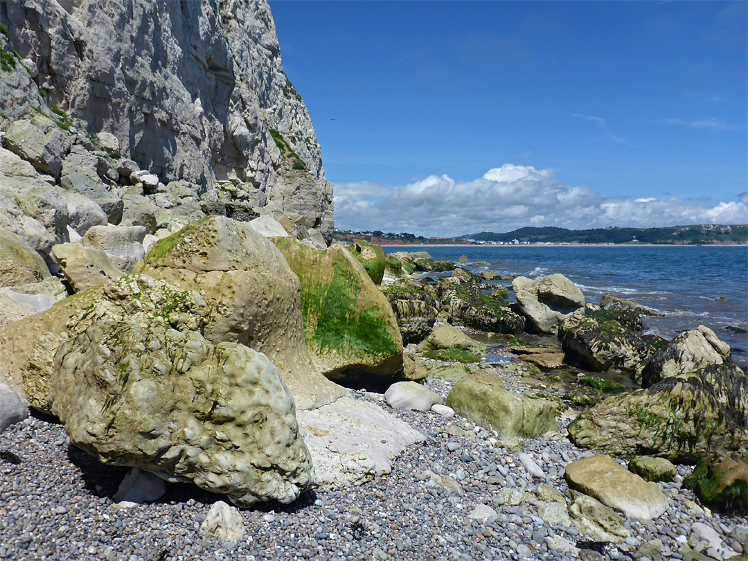 Rocks below Beer head