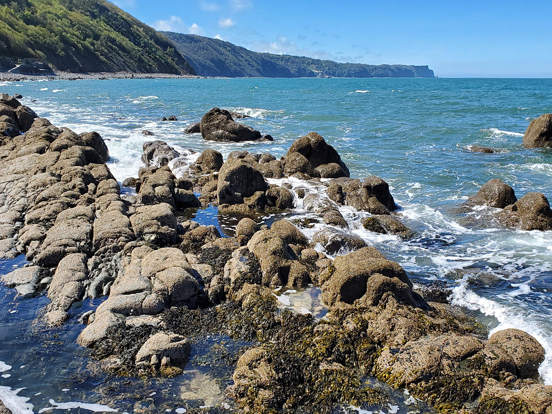 Rocks at low tide