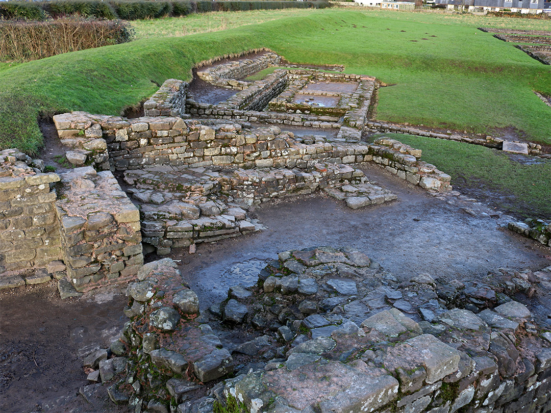 Corner of the barracks