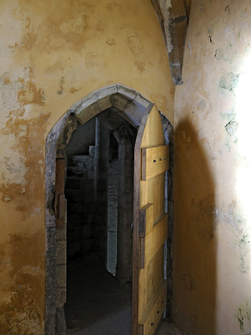 Door in the gatehouse