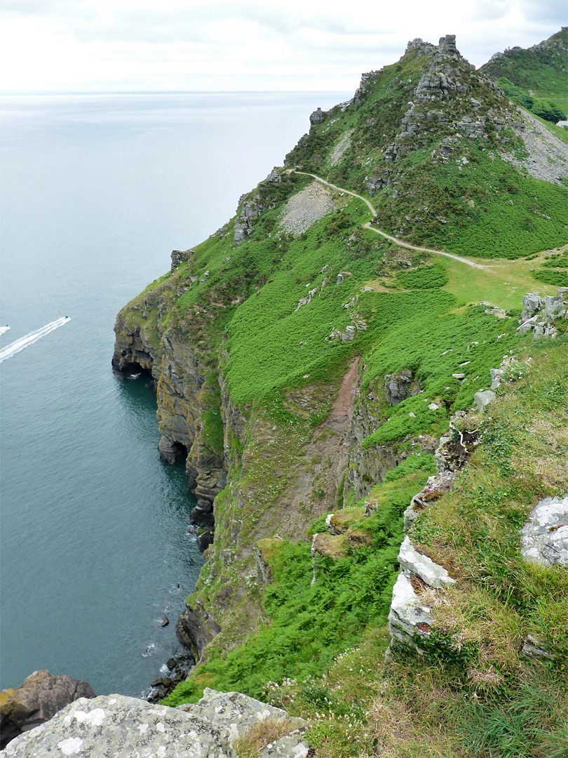 Coastline to the east