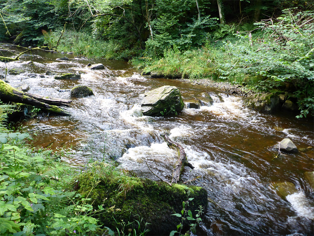 Boulders in the river