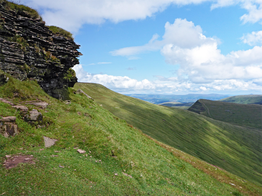 Rocks on Corn Du