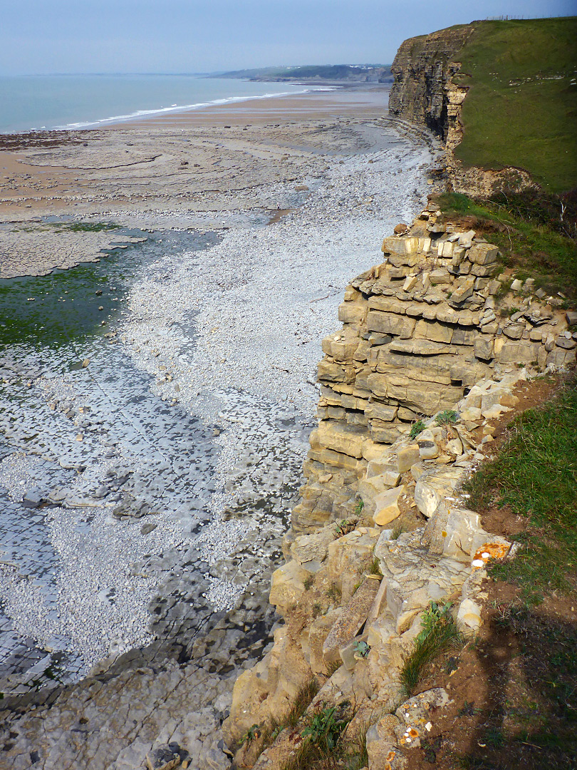 Coastline to the northwest