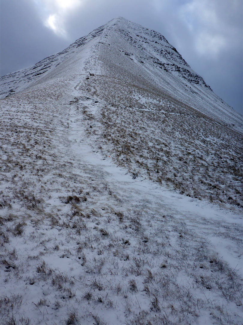 Upper reaches of Bryn-teg