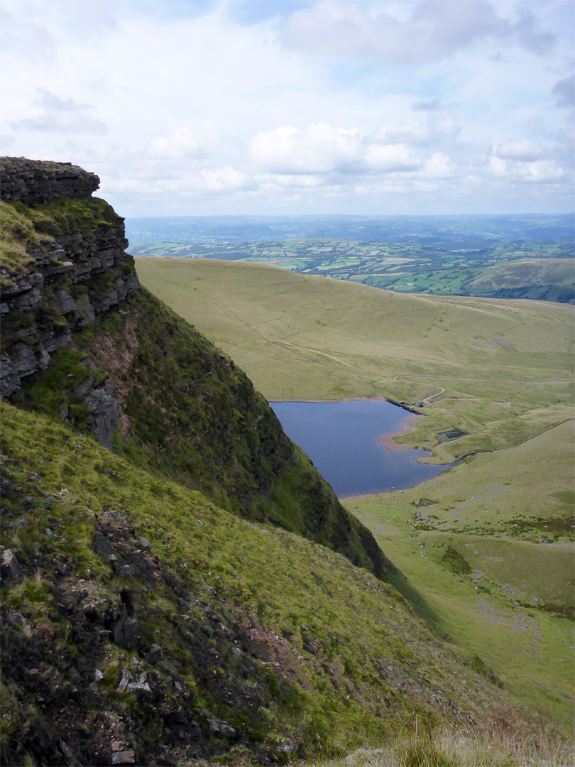 Lake below Cwar du Mawr