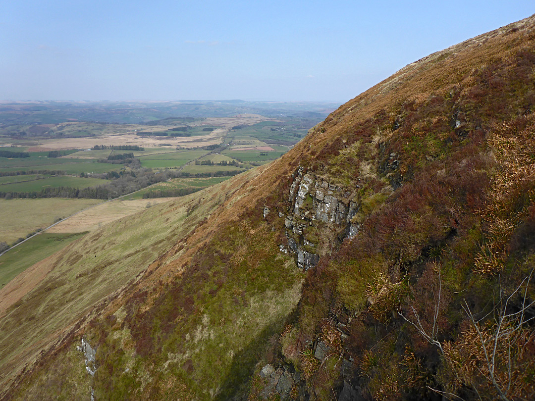 Fan Frynych - view north