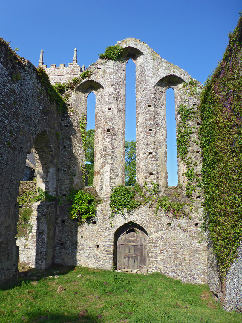 West end of the nave