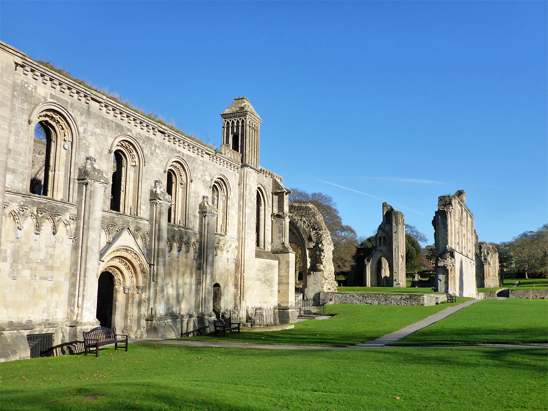 Lady chapel, from the southwest