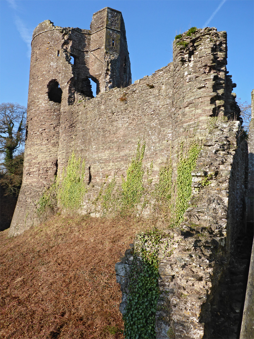 Gatehouse wall