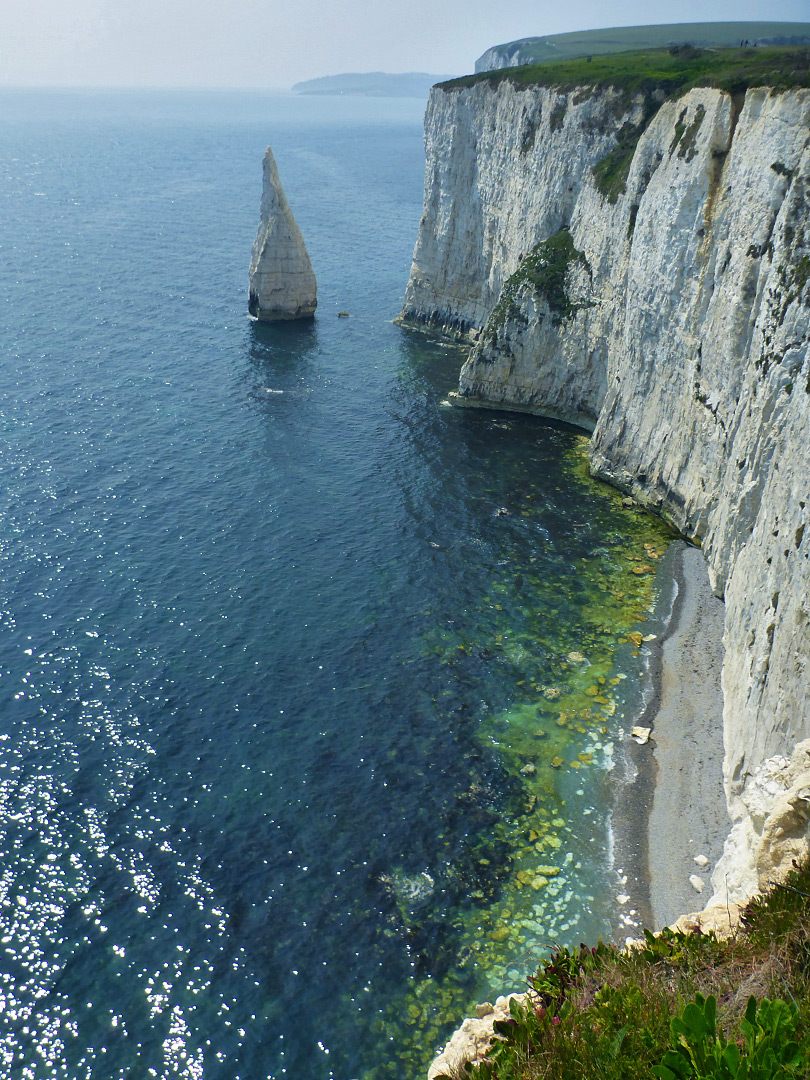 Cliff and spire