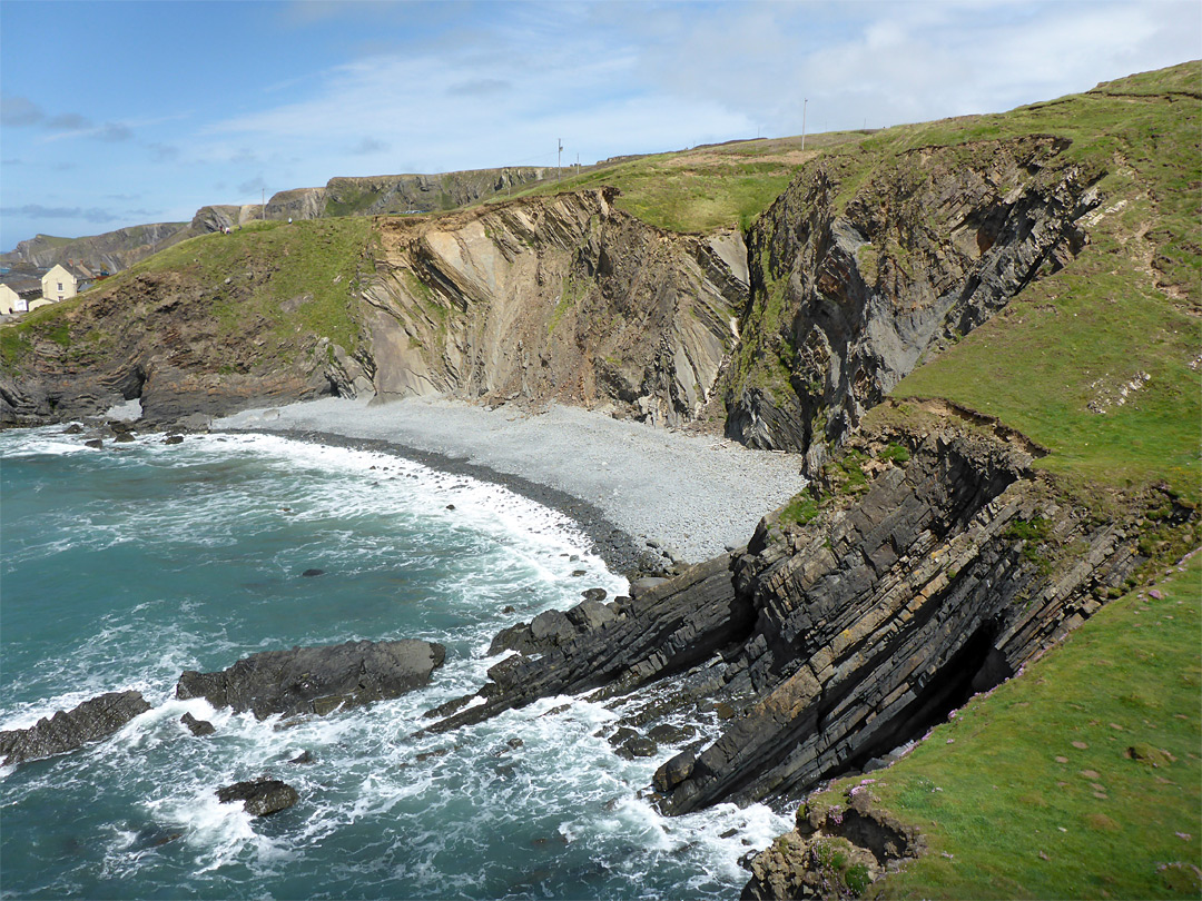 Beach south of Hartland Quay