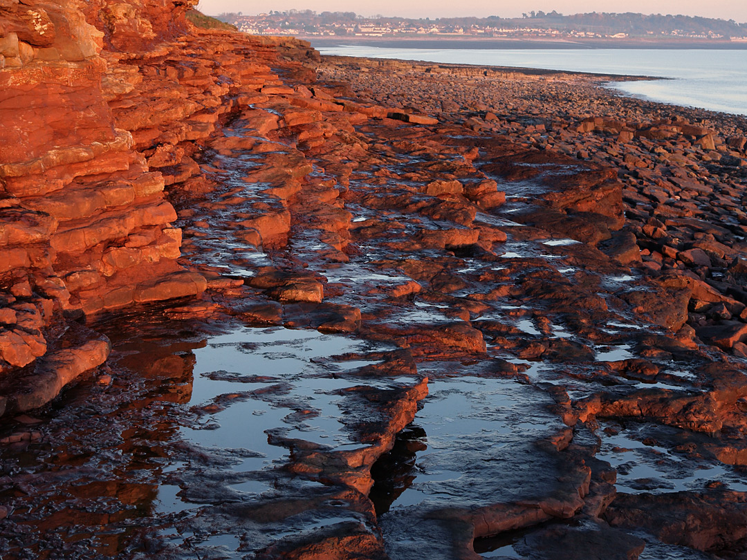 Pools and terraces