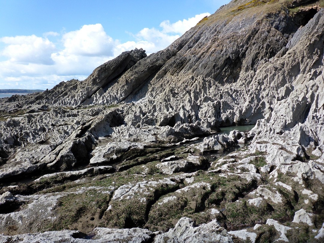 Rocks below High Tor