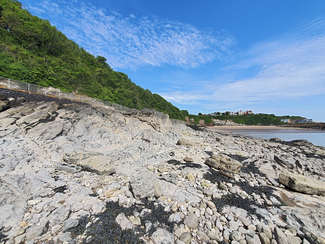 Eroded limestone