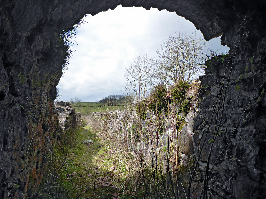 Smelter and flue