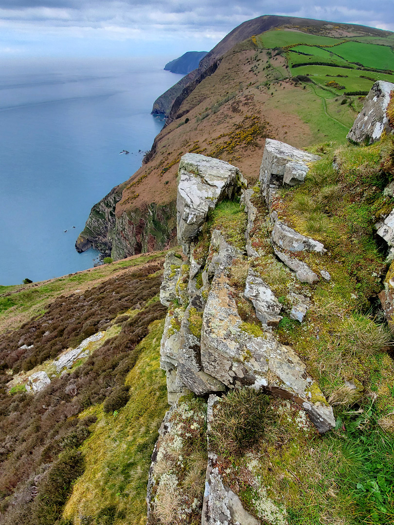 Rocks and moorland