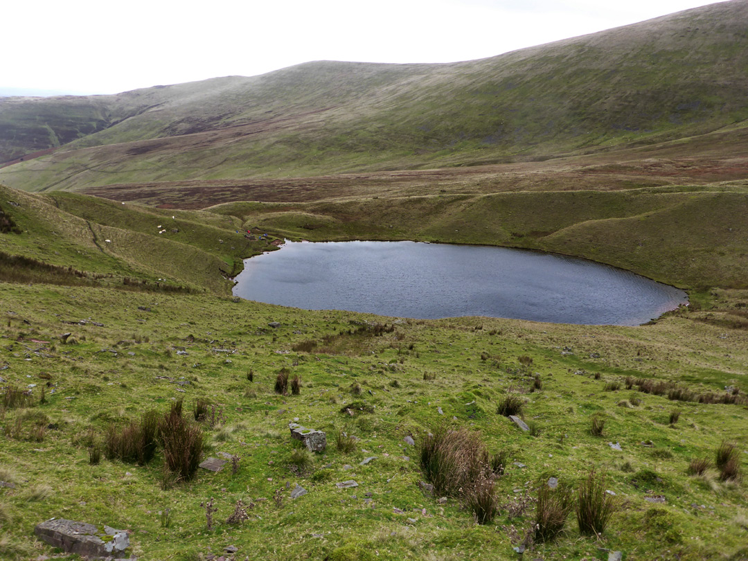 Above Llyn Cwm Llwch