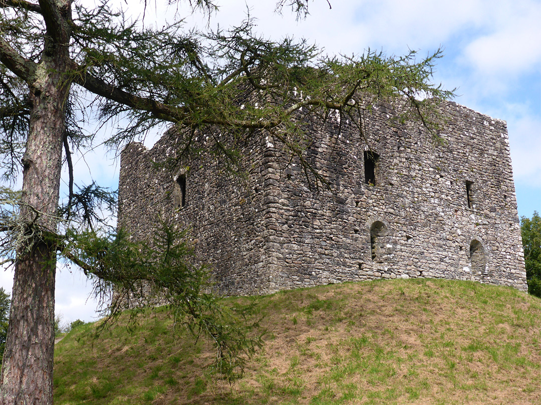 West side of the castle