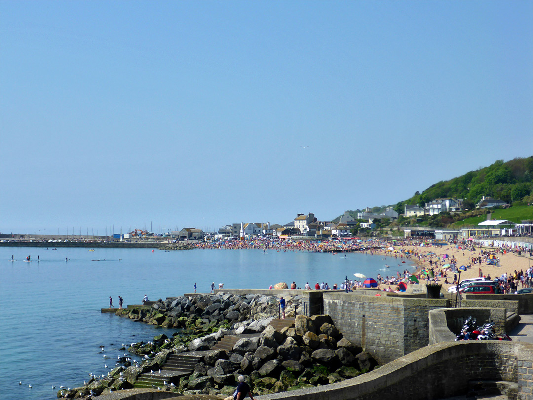 Lyme Regis beach