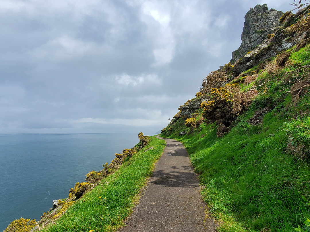 Sun on the path