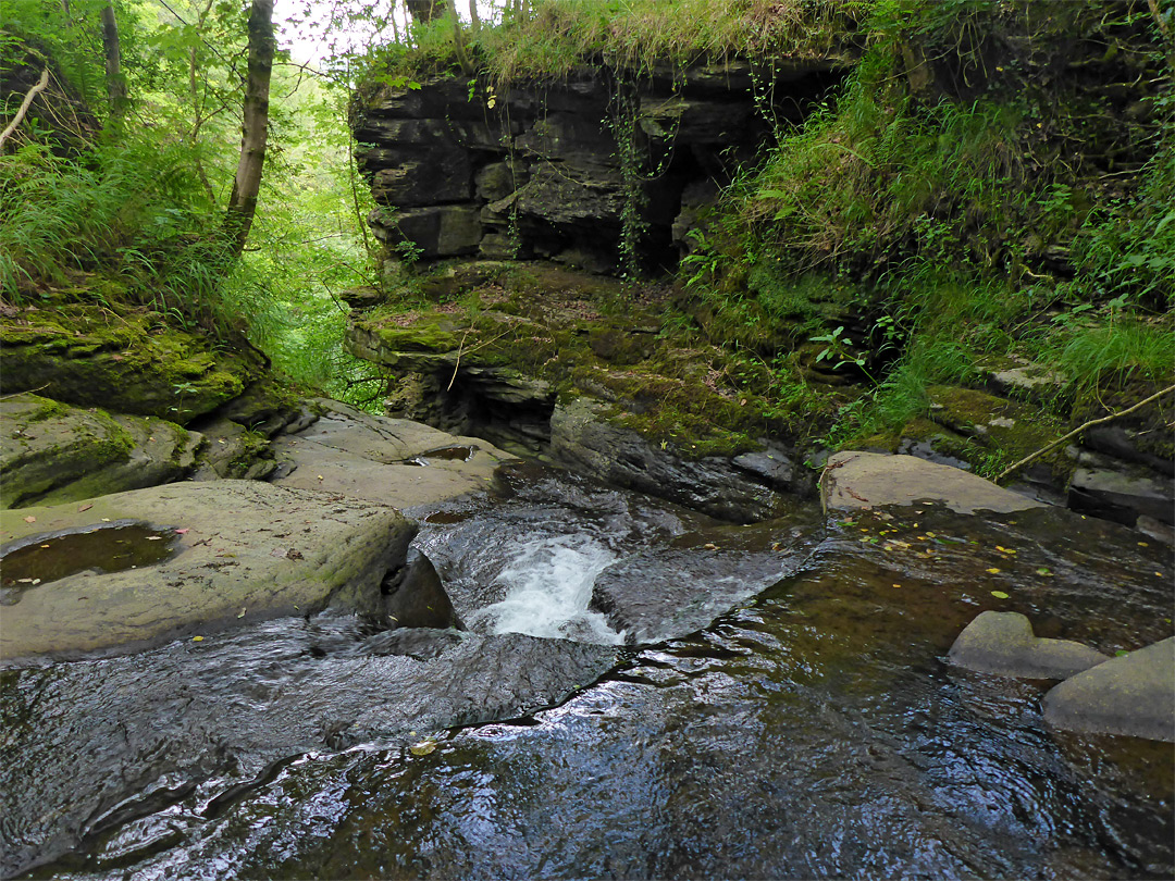 Sandstone ledges