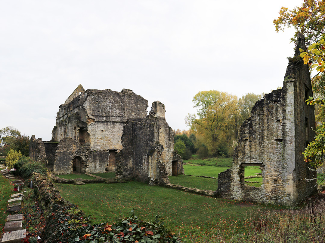 North side of the mansion