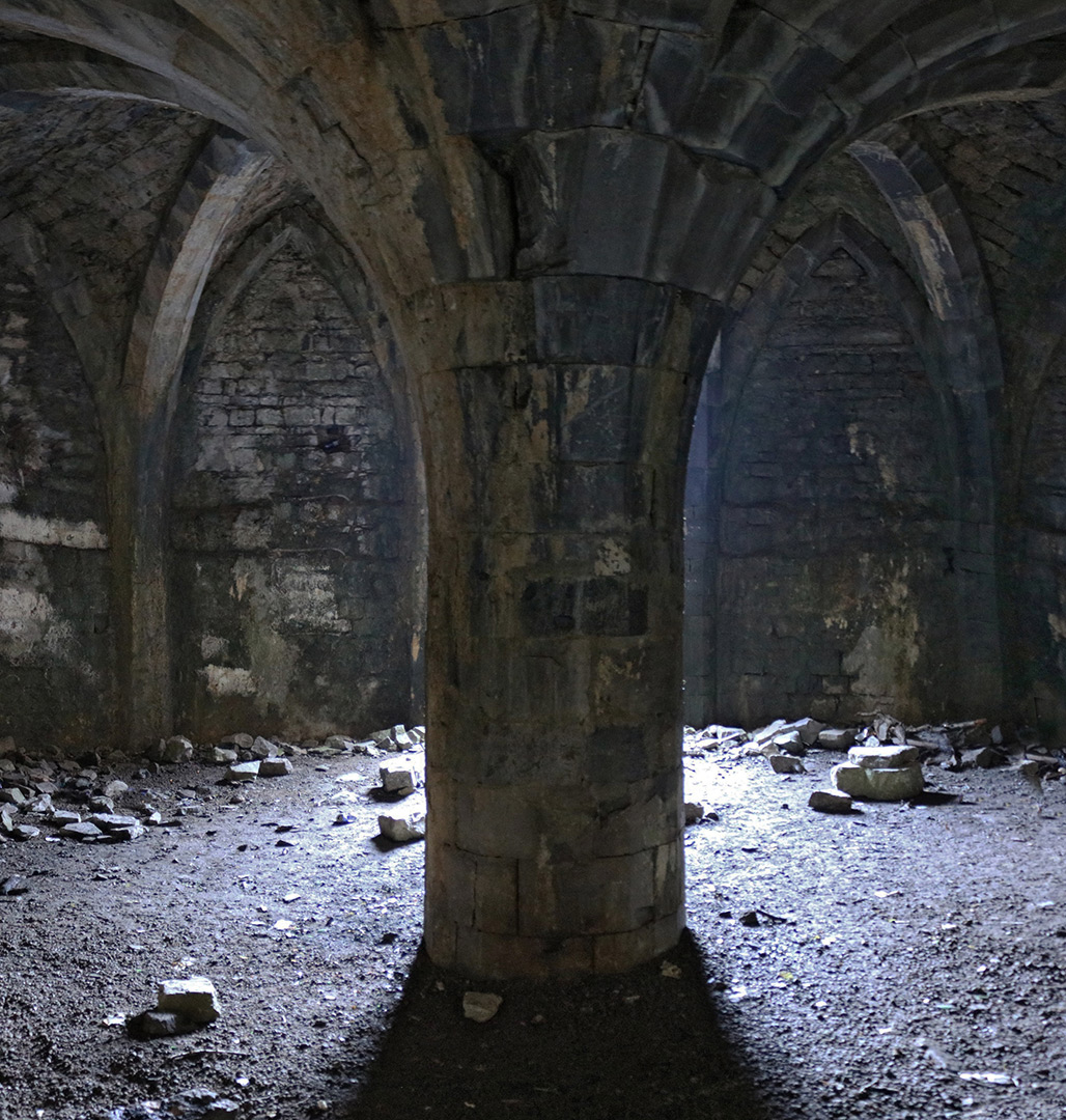 Column in the basement