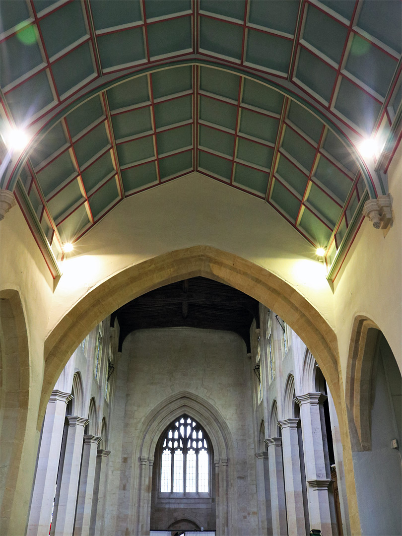 Ceiling of the choir