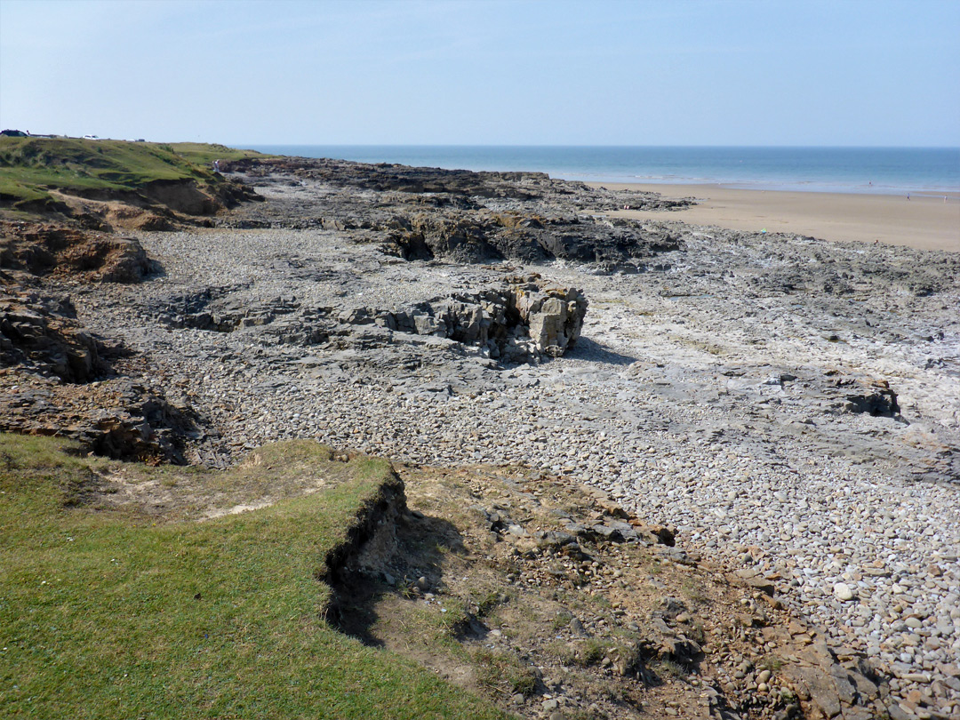 East side of the beach