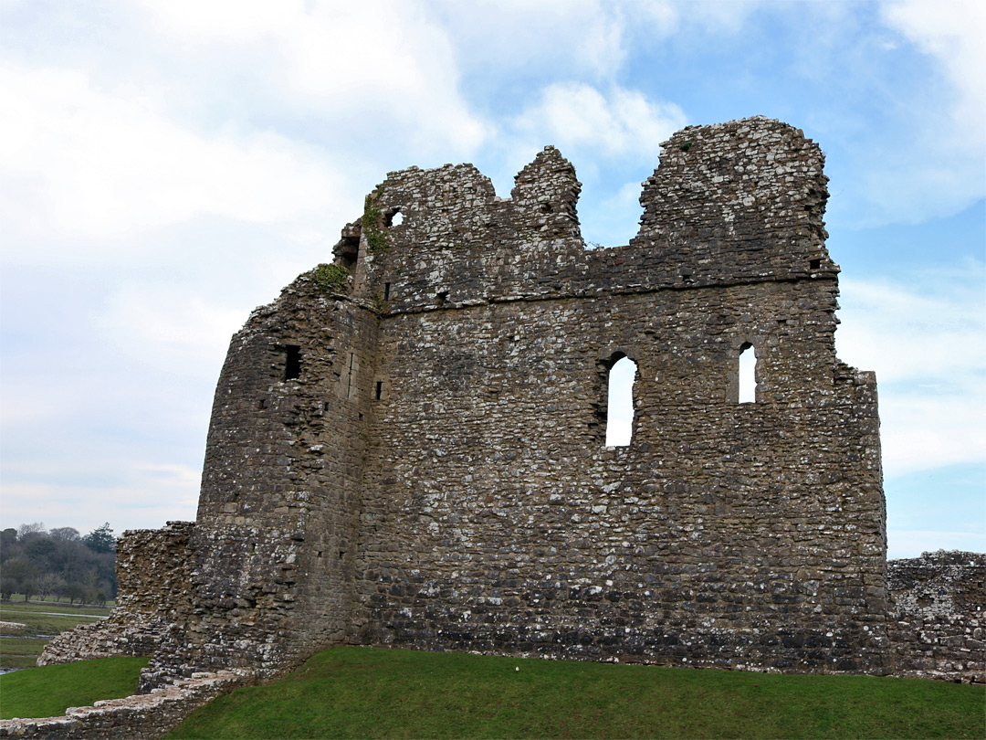 Front of the keep