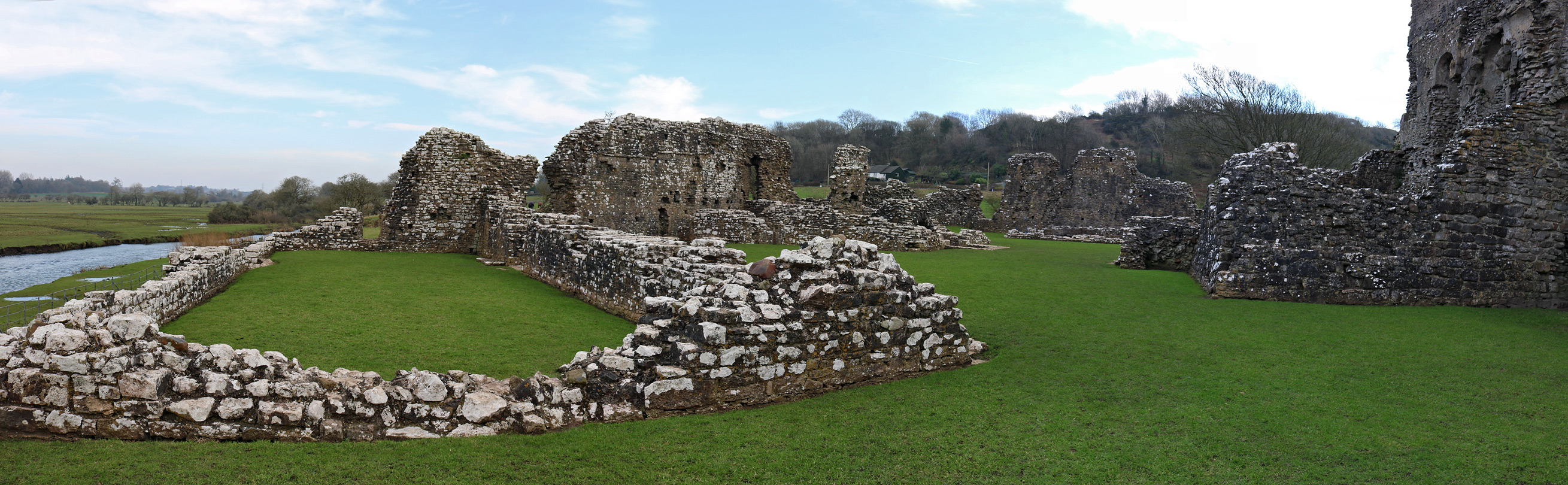 Panorama of the inner ward