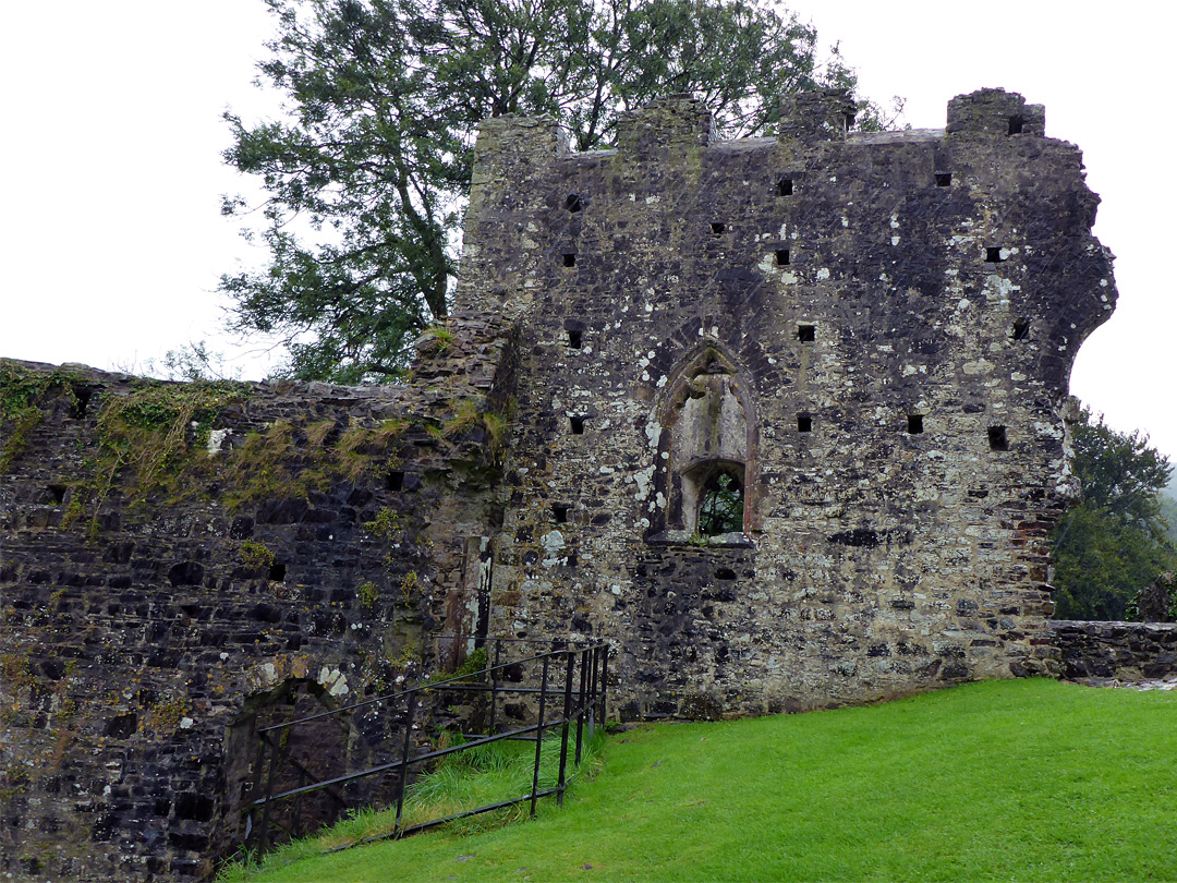 Wall of the chapel