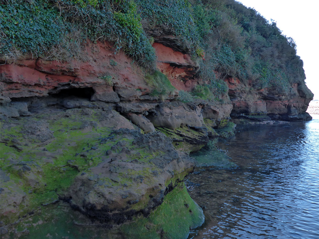 North side of Otterton Point