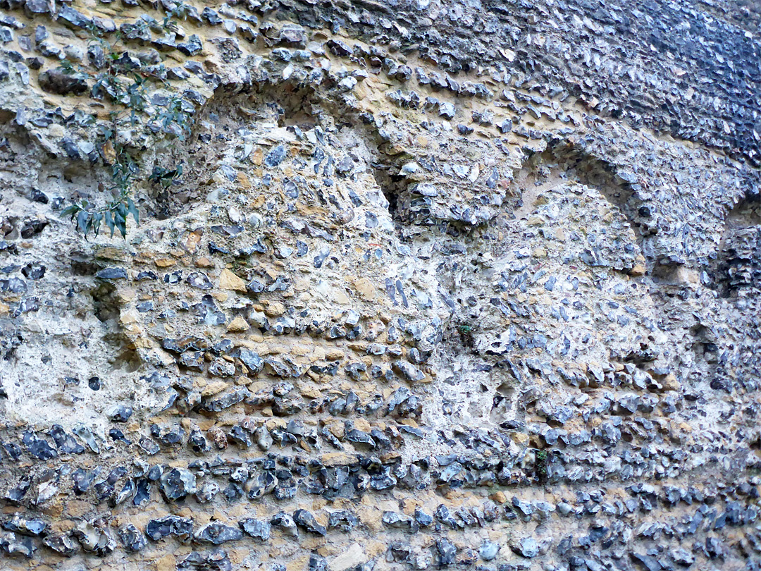 Flint wall