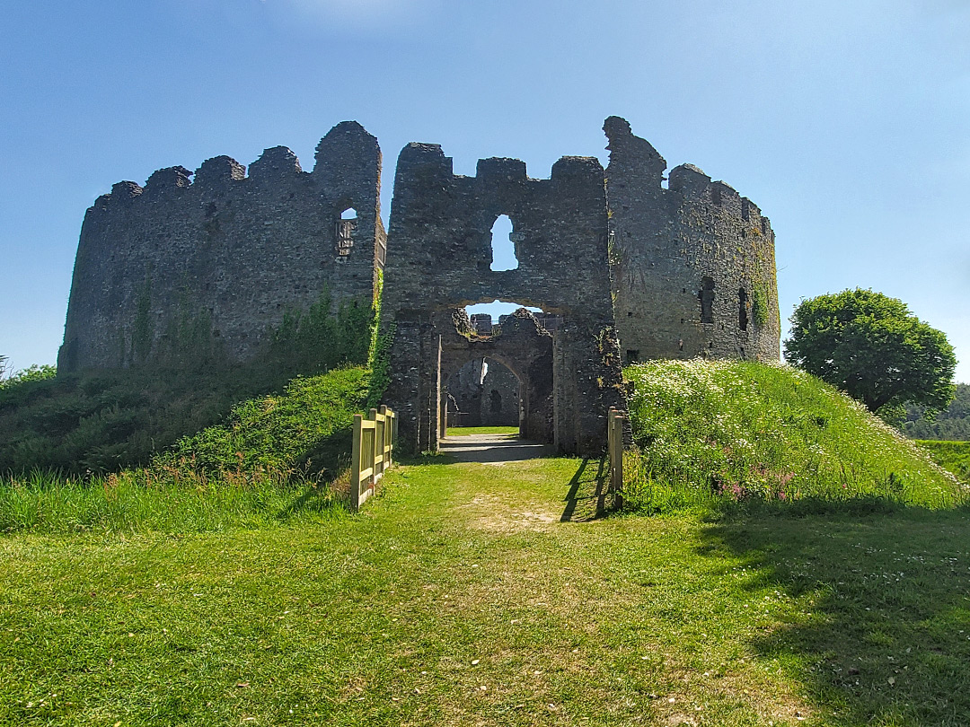 Front of the castle