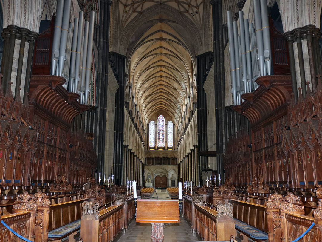 Choir and nave