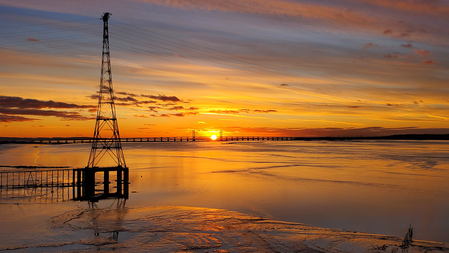 Severn Estuary sunset
