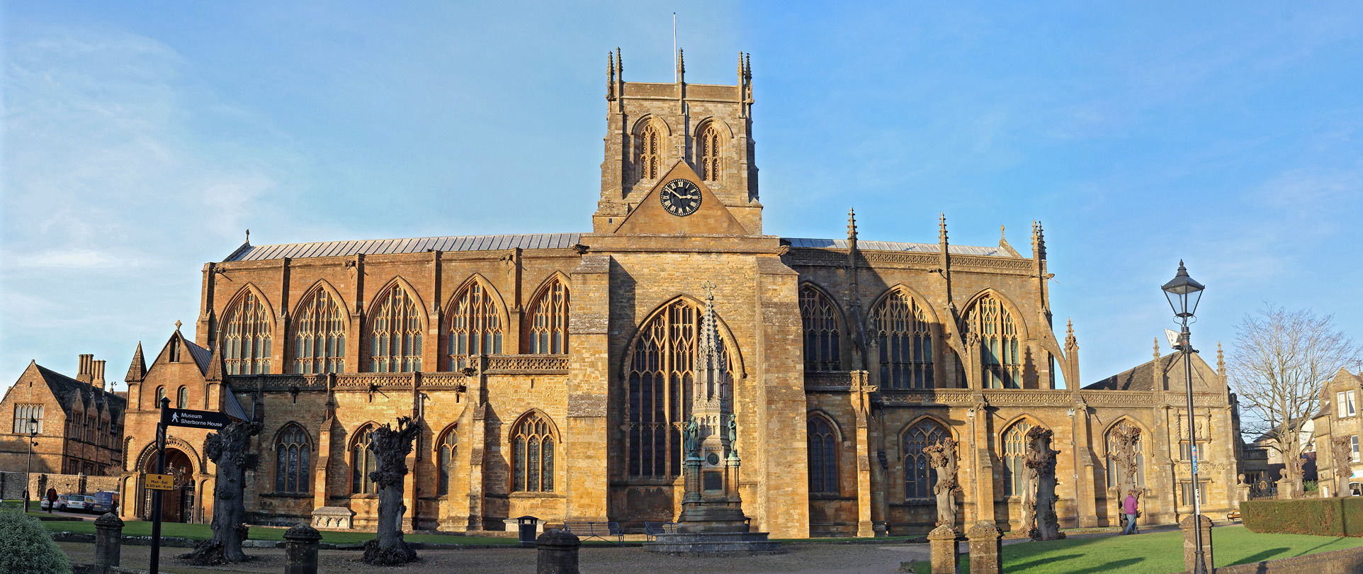 Panorama of the abbey