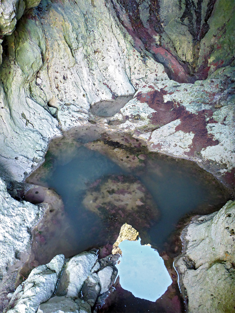 Pool in a cave