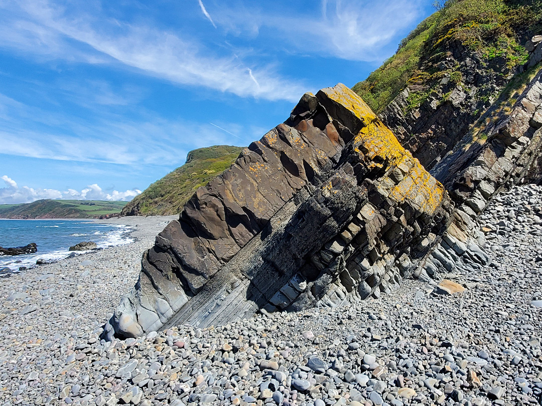 Strata below Sloo Wood