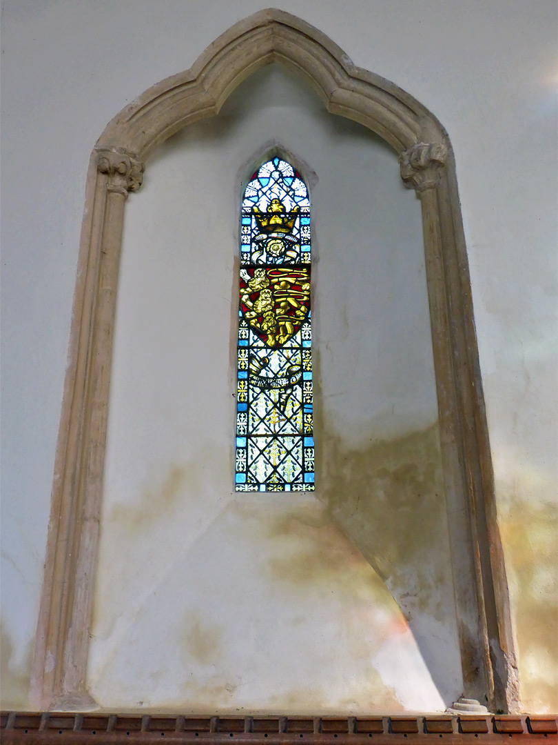 Stained glass window