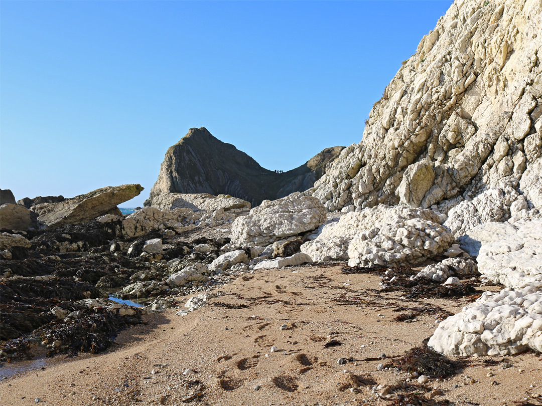 Chalk boulders