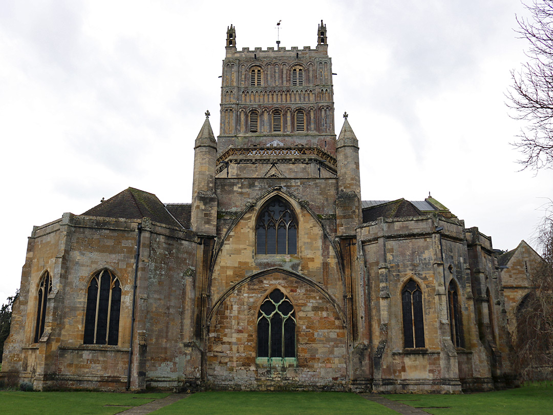 East end of the abbey