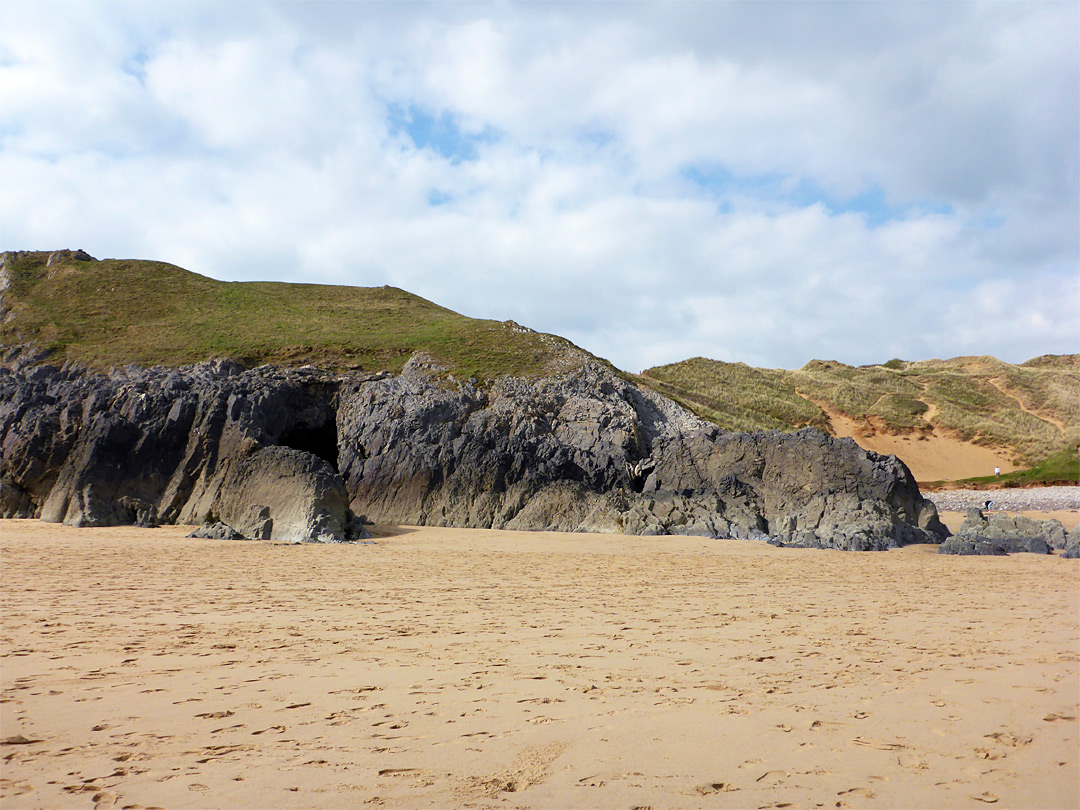 Wide beach