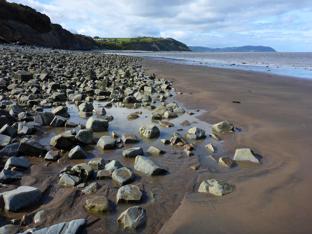 Sandy beach