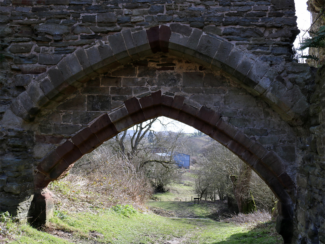 Gatehouse arch