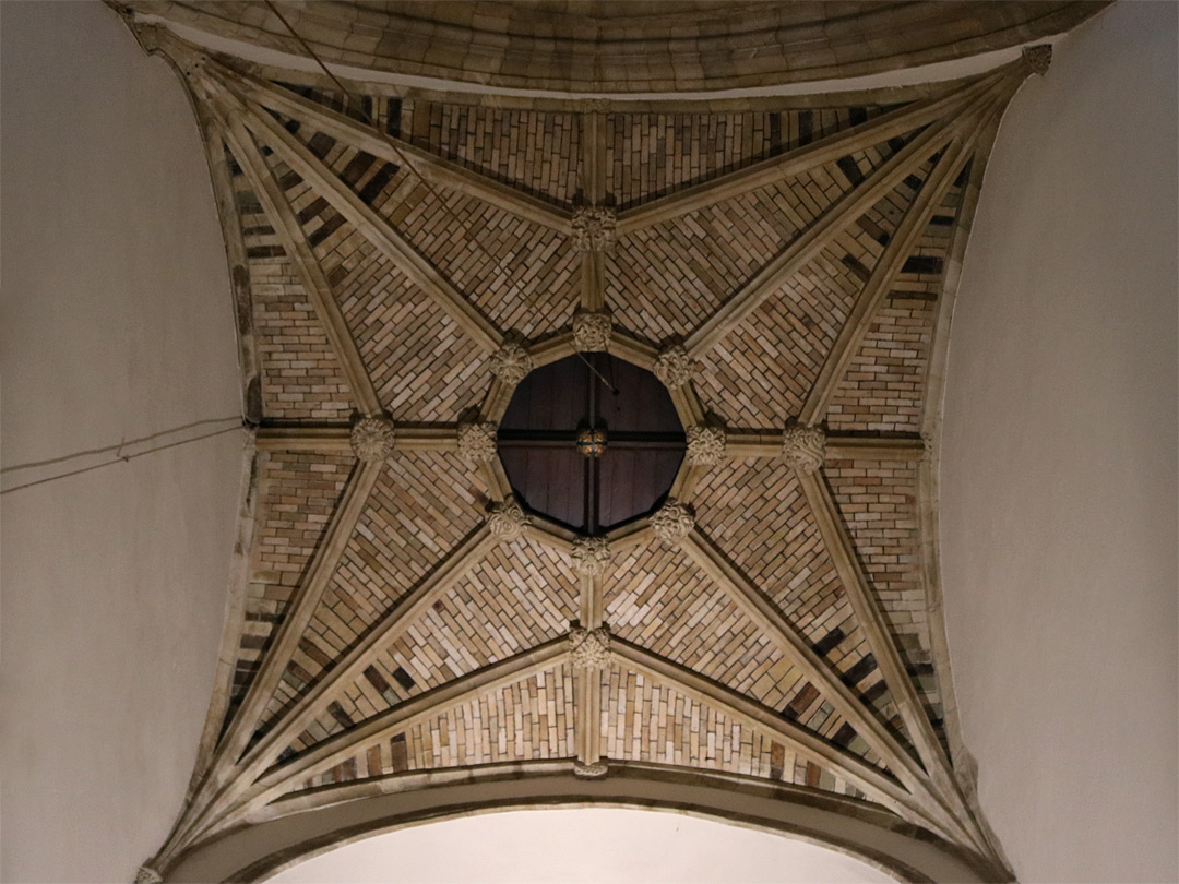 Vaulted ceiling