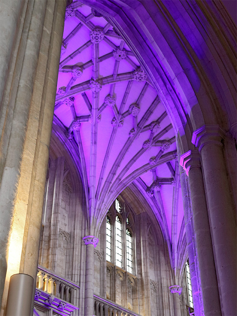 Nave fan vaulting